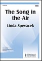 The Song in the Air SSA choral sheet music cover